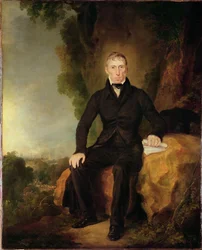 John Loudon McAdam (1756-1836) portréja, 1830 körül